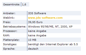 Normale Webseite