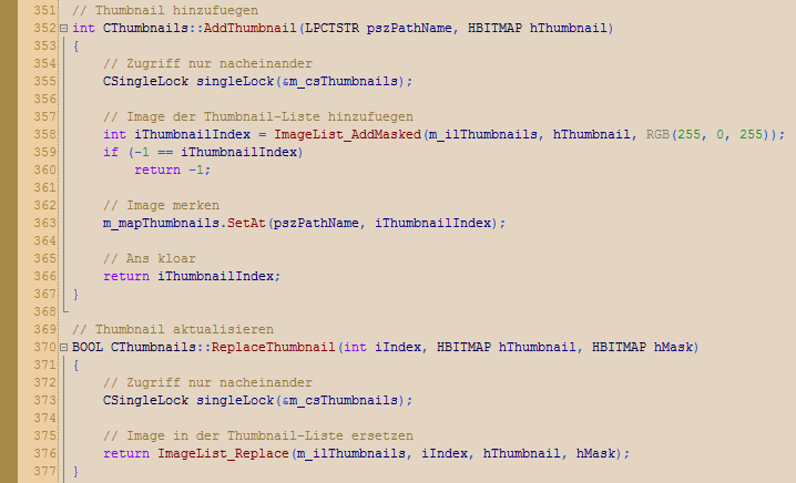 Farbschema Visual Studio