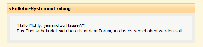 Verschieben eines Threads